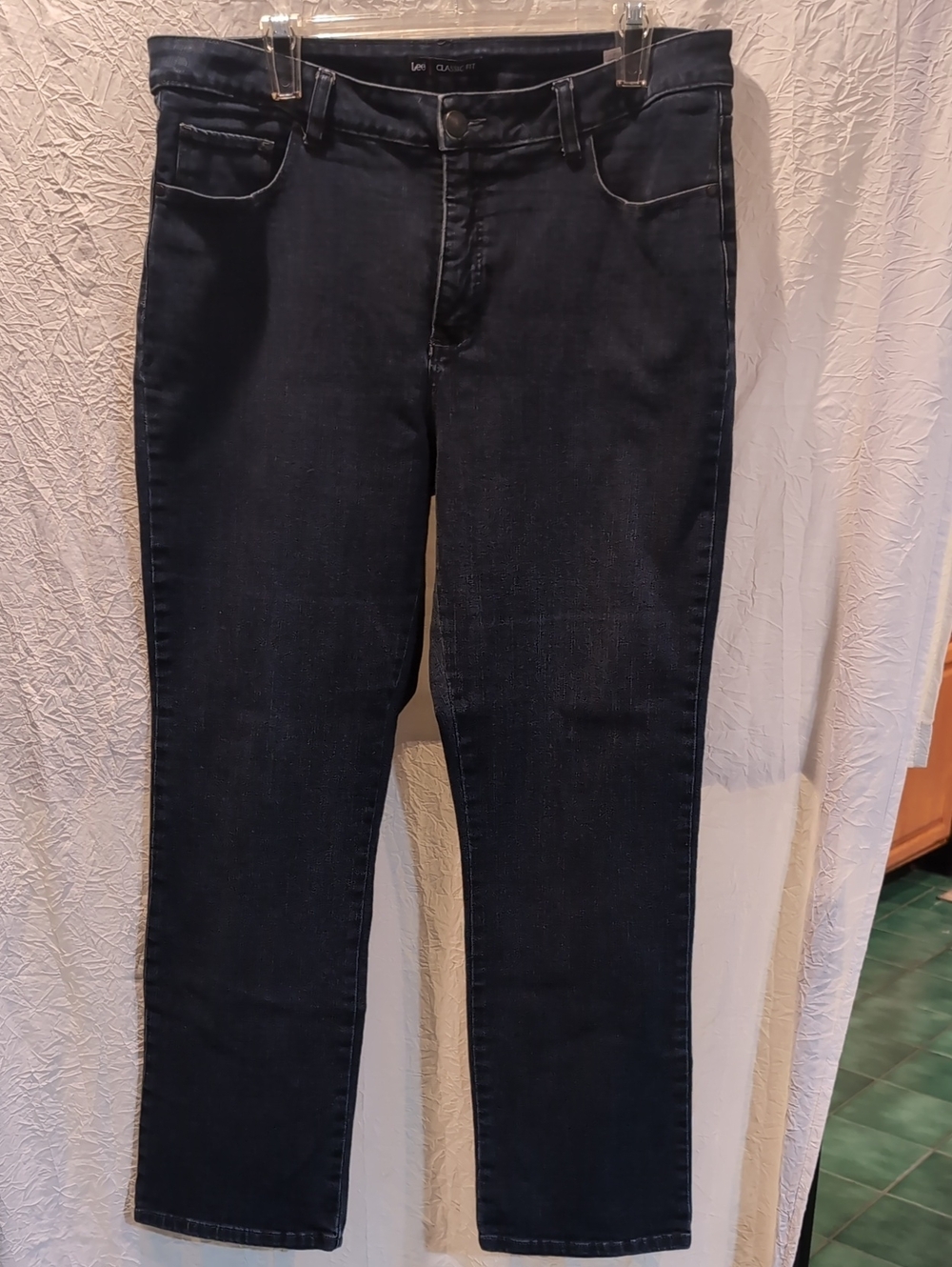 Lee Women's Straight Leg Dark Indigo Jeans